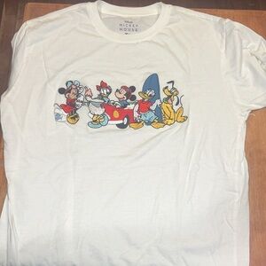 Disney Embroidered Mickey Mouse & Friends Graphic Tee